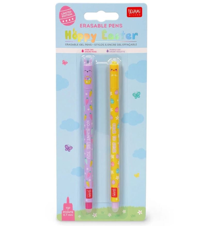 Set de 2 Bolígrafos de Gel Borrables - Edición limitada Pascua 2025